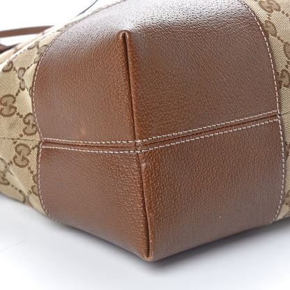 Gucci Monogram Medium Bree Shoulder Bag Beige Tabacco 8 of 10