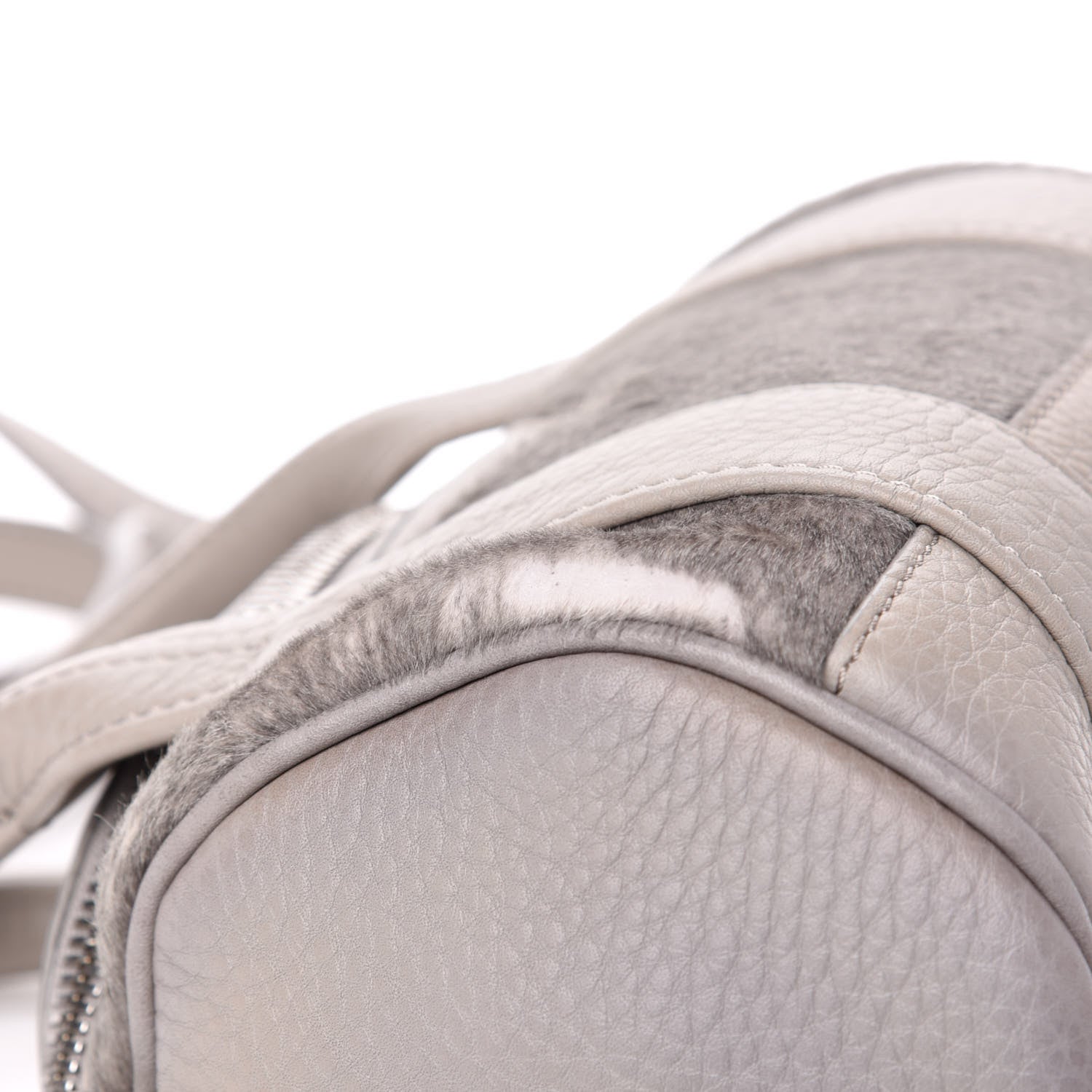 Alexander Wang Calf Hair Mini Rockie Pewter Rhodium Hardware 9 of 11