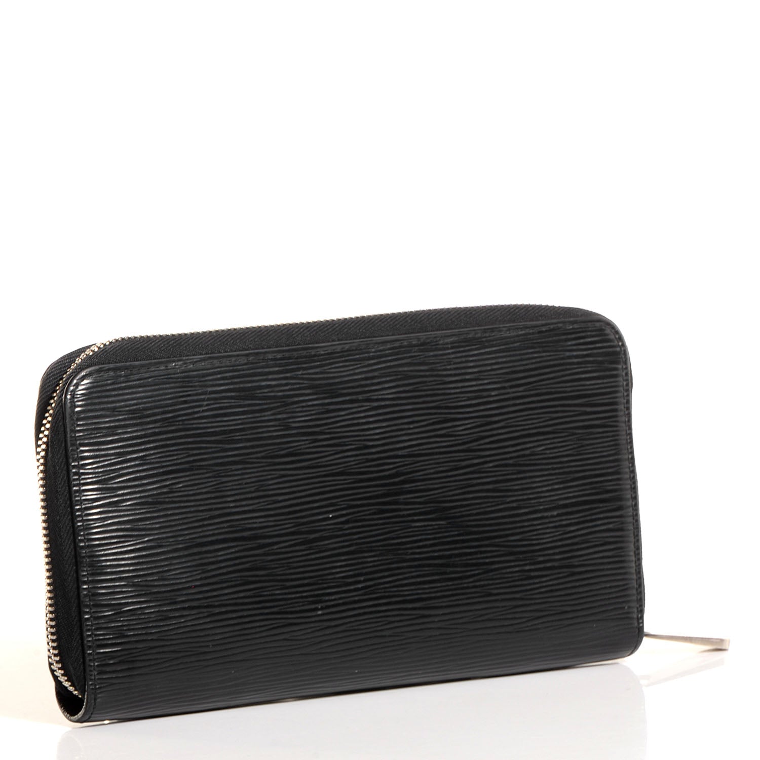Louis Vuitton Epi Zippy Organizer Wallet Black 3 of 7