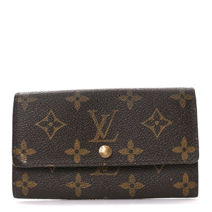 Louis Vuitton Monogram Porte-Monnaie Billets Tresor Wallet 1 of 12