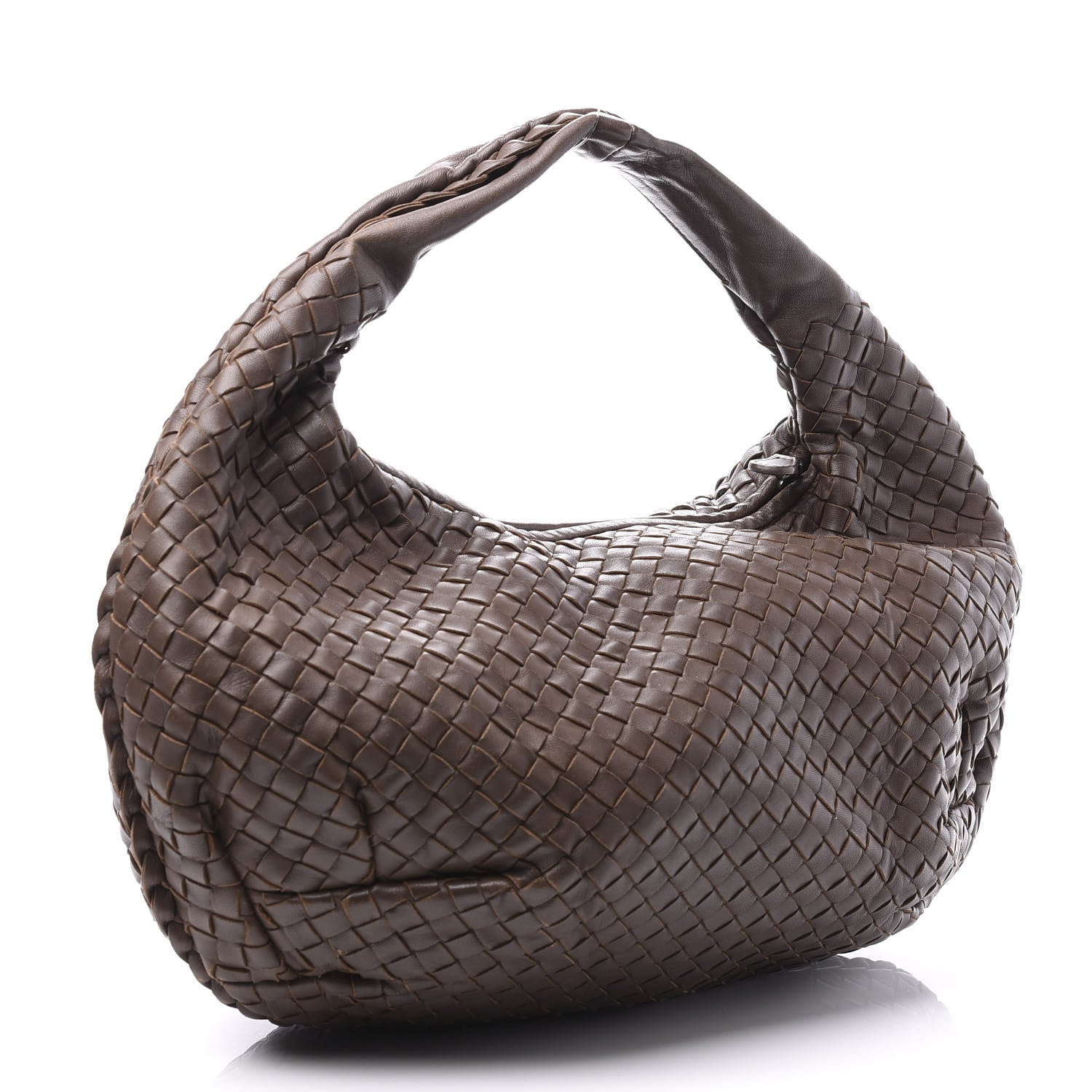 Bottega Veneta Nappa Intrecciato Medium Belly Veneta Hobo Shadow 2 of 8