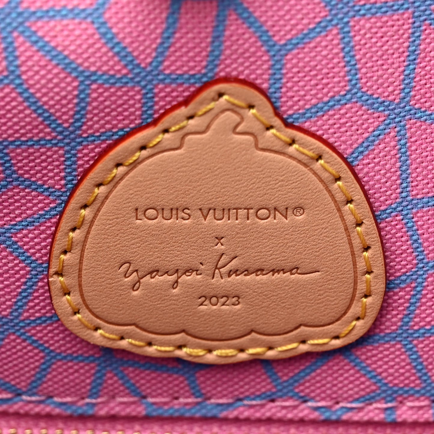 LV X YK Monogram Pumpkin Onthego MM Multicolor