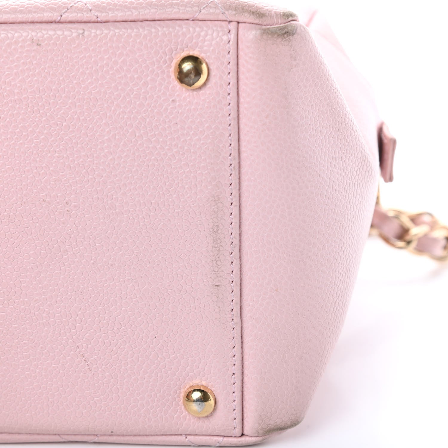 Chanel Caviar Quilted Petit Timeless Shopping Tote PTT Pink 12 of 19