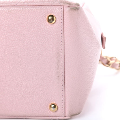 Chanel Caviar Quilted Petit Timeless Shopping Tote PTT Pink 12 of 19