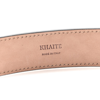 Khaite Suede Benny Belt 75 30 Taupe 3 of 4