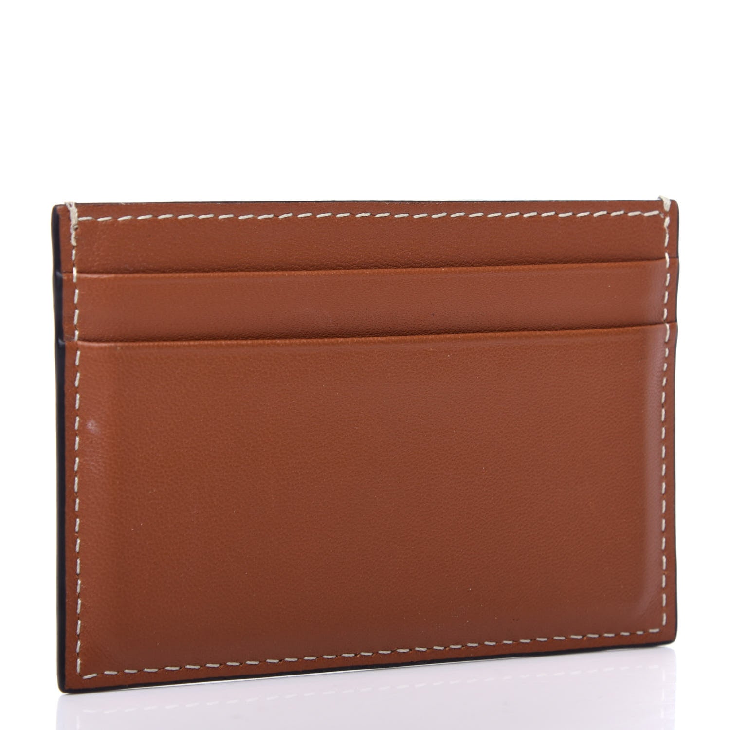 Celine Lambskin Card Holder Tan 3 of 6