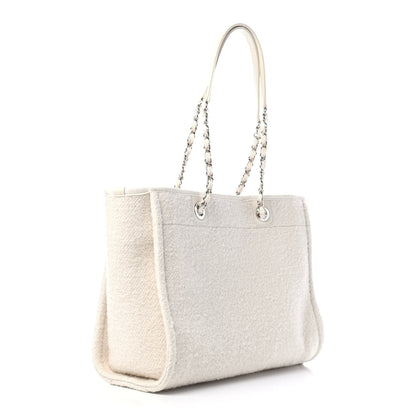 Chanel Mixed Fibers Small Deauville Tote Ecru 2 of 6