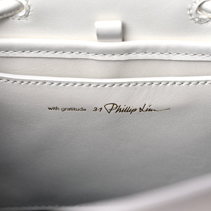 3.1 Phillip Lim Smooth Calfskin Mini Soleil Bucket Bag White 6 of 8