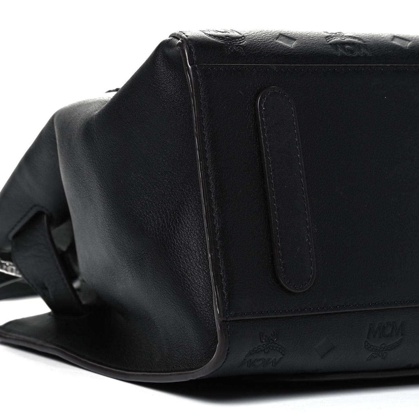 Calfskin Ottomar Monogram Medium Essential Tote Black