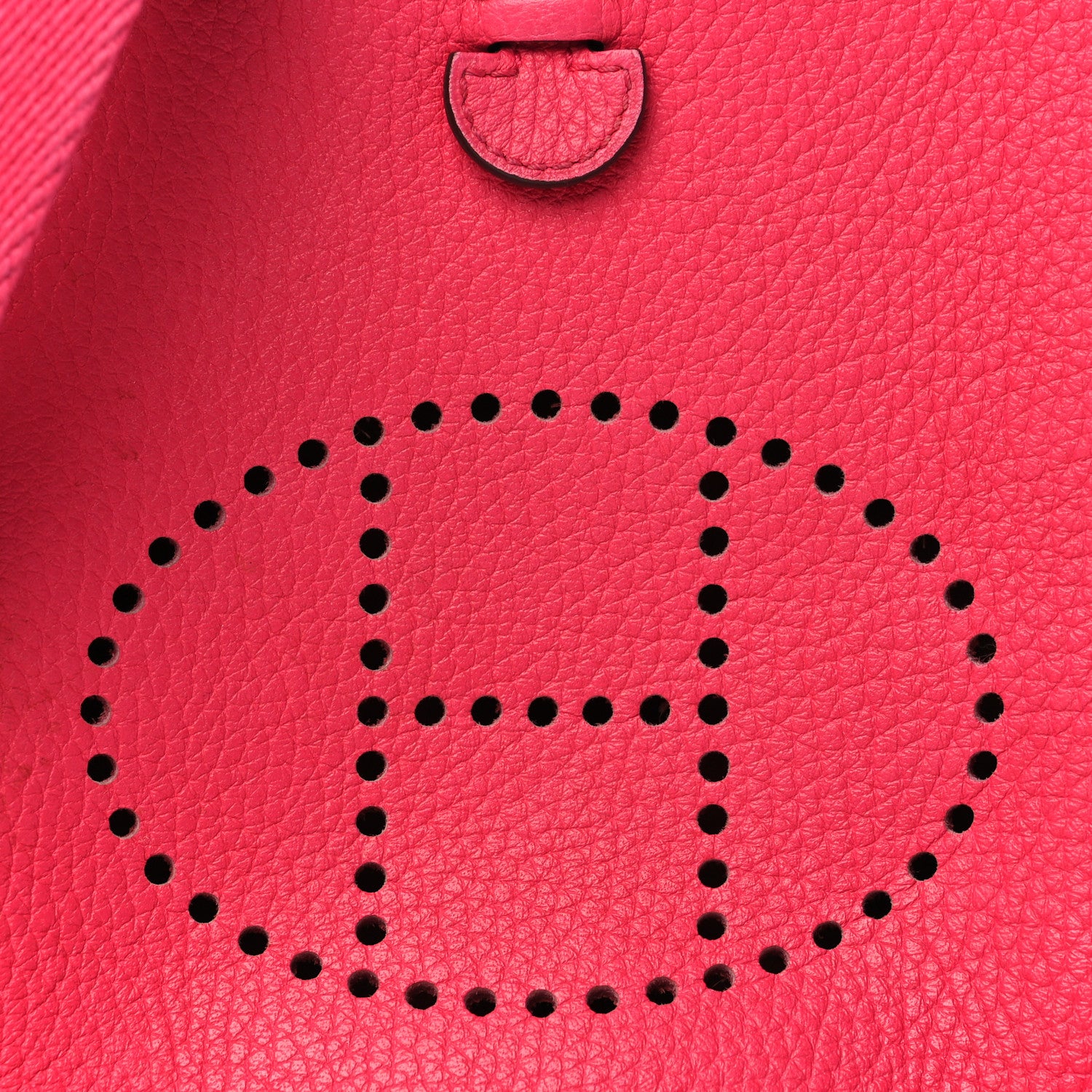 Hermes Taurillon Clemence Evelyne TPM Rose Extreme 7 of 11