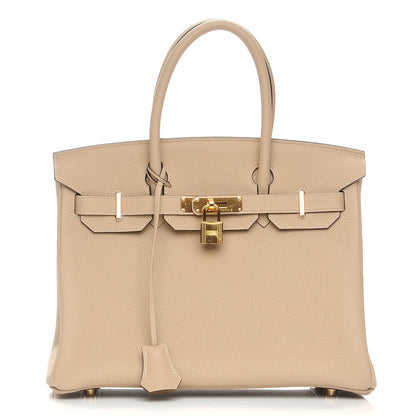 Hermes Togo Birkin 30 Trench 1 of 8