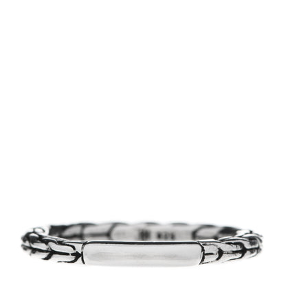 John Hardy Sterling Silver Classic Chain Ring 54 7 1 of 4