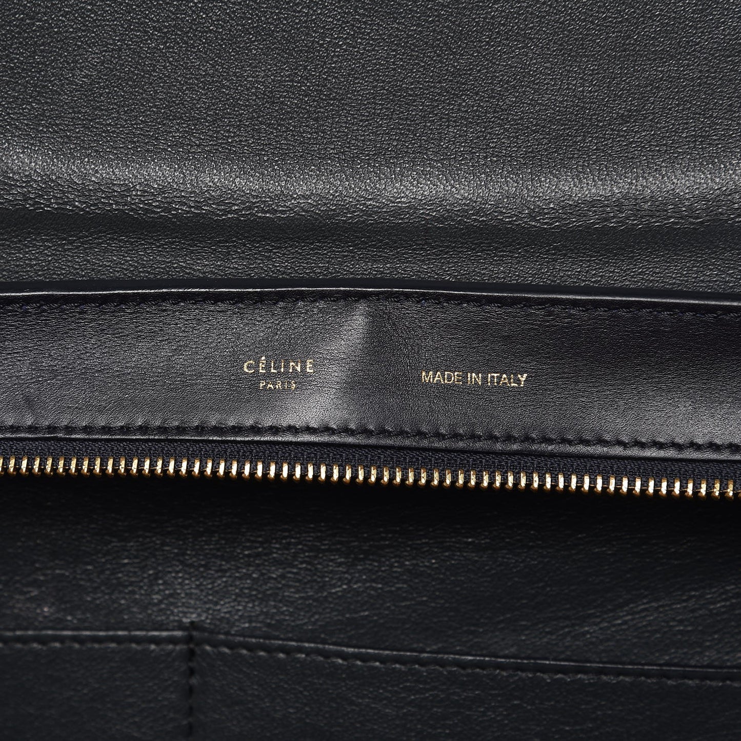 Smooth Calfskin Medium Tri-color Trapeze Anthracite