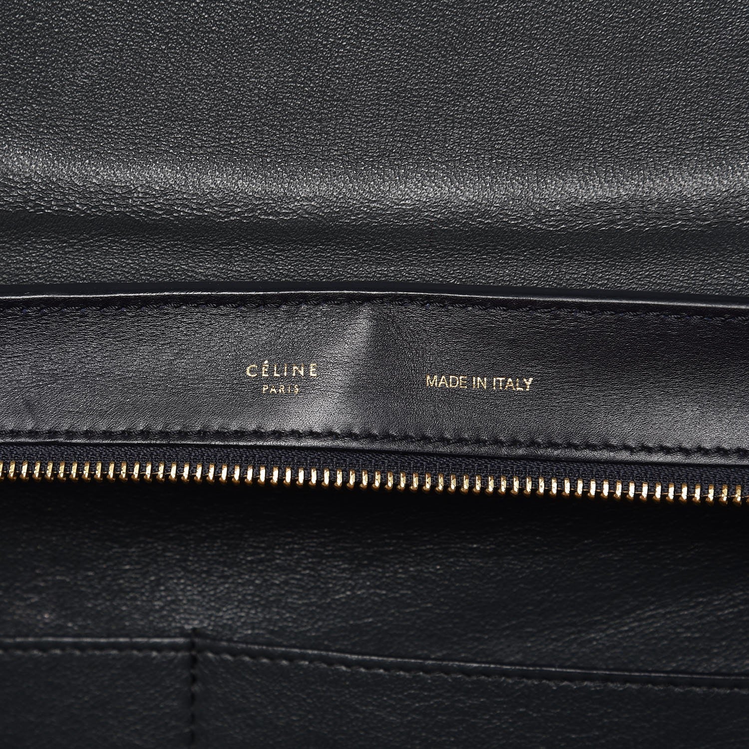 Celine Smooth Calfskin Medium Tri-color Trapeze Anthracite 6 of 15