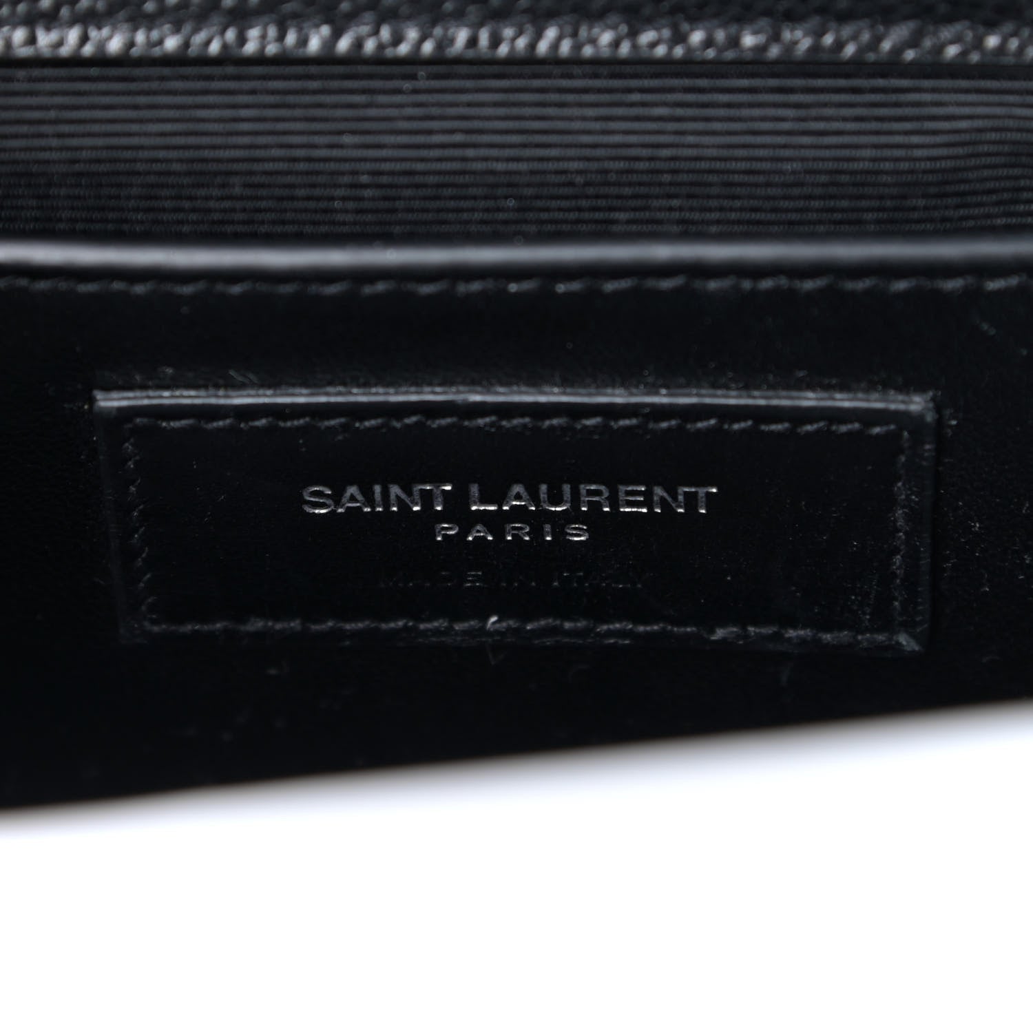 Saint Laurent Grain De Poudre Small Monogram Kate Satchel Black 9 of 13