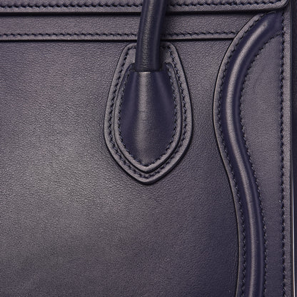 Celine Smooth Calfskin Nano Luggage Ink 13 of 13