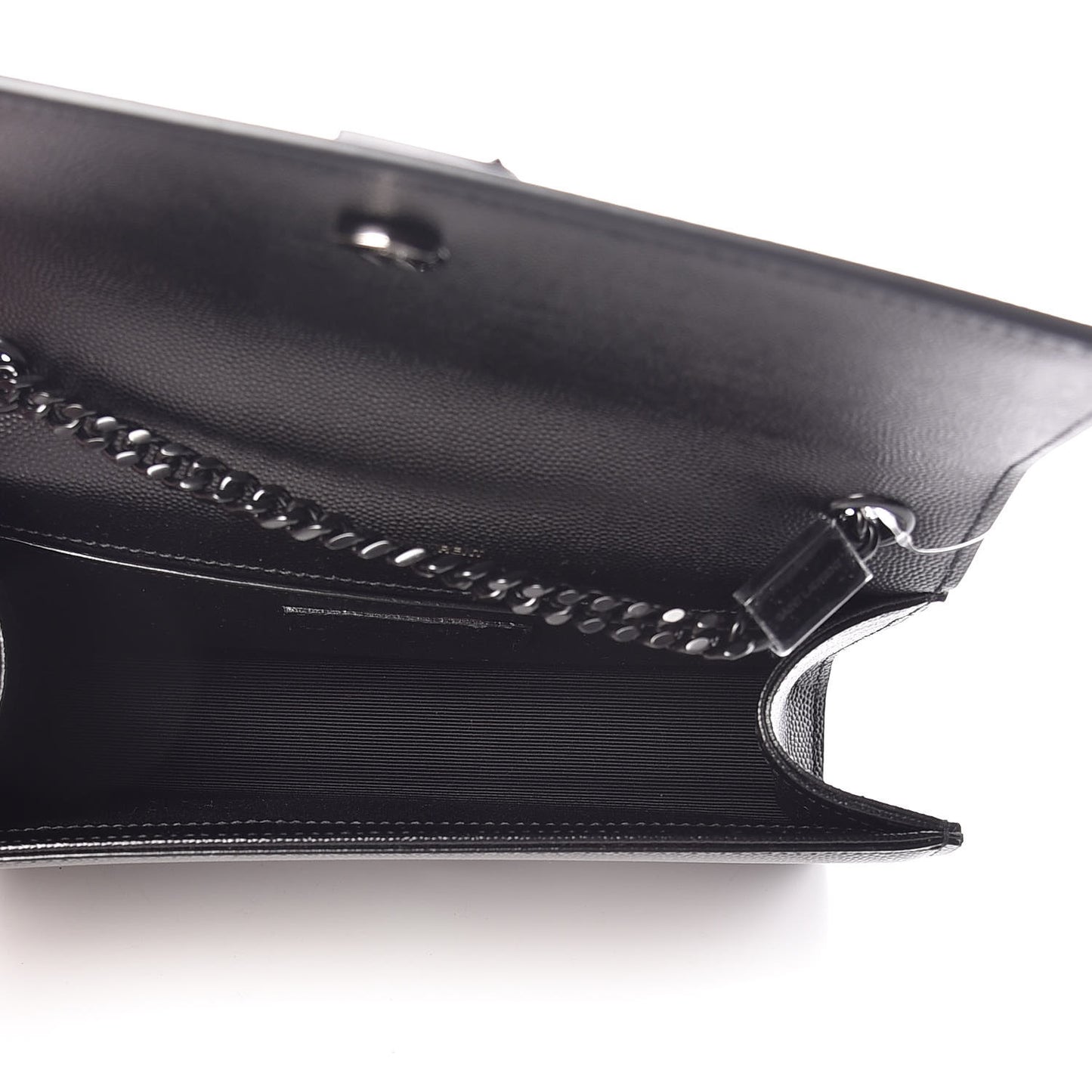 Grain De Poudre Small Monogram Kate Satchel Black