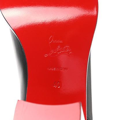 Christian Louboutin Calfskin Studded Clair De Botte 70 Boot 40 Black 6 of 11