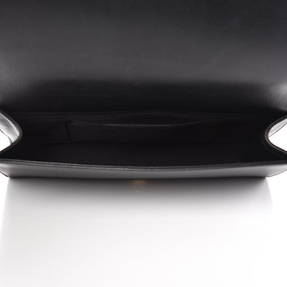 Saint Laurent Calfskin Monogram Large Belle De Jour Clutch Black 5 of 10