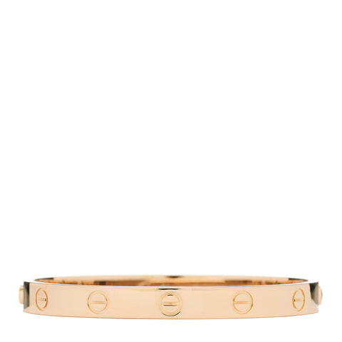 18k Pink Gold Love Bracelet 16