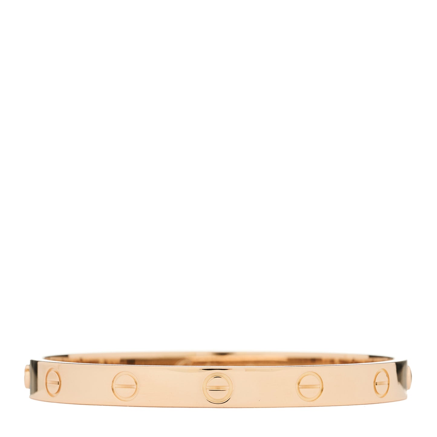 18k Pink Gold Love Bracelet 16
