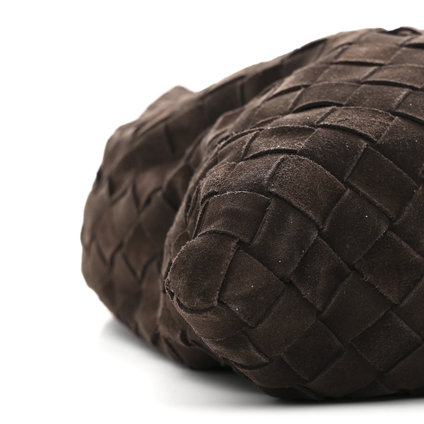 Suede Intrecciato Small Hop Fondant