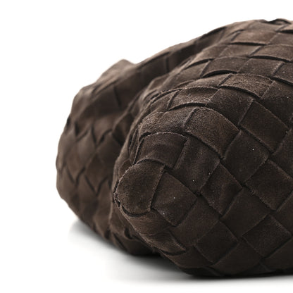 Bottega Veneta Suede Intrecciato Small Hop Fondant 9 of 10