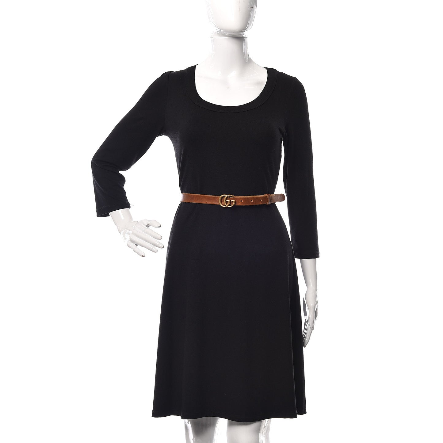 Faded Calfskin Double G 20mm Belt 80 32 Cuir