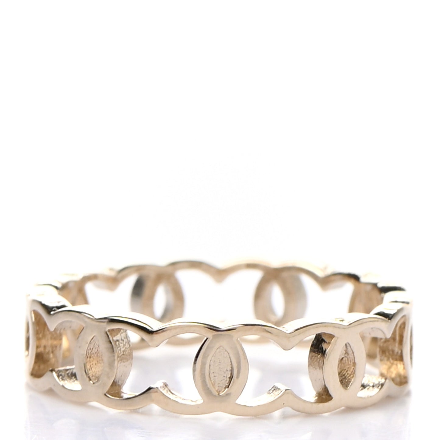 Metal CC Ring 6 52 Gold