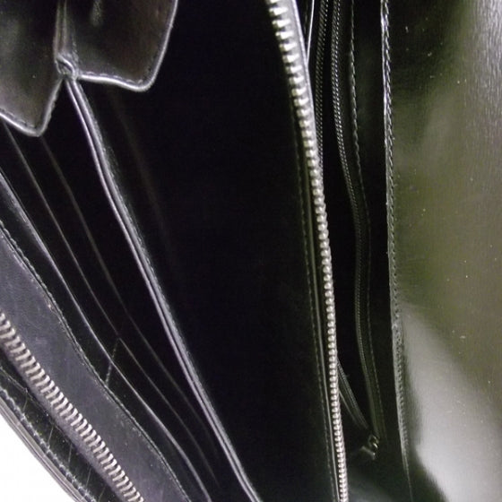 Gucci Alligator Shoulder Bag Black 7 of 11