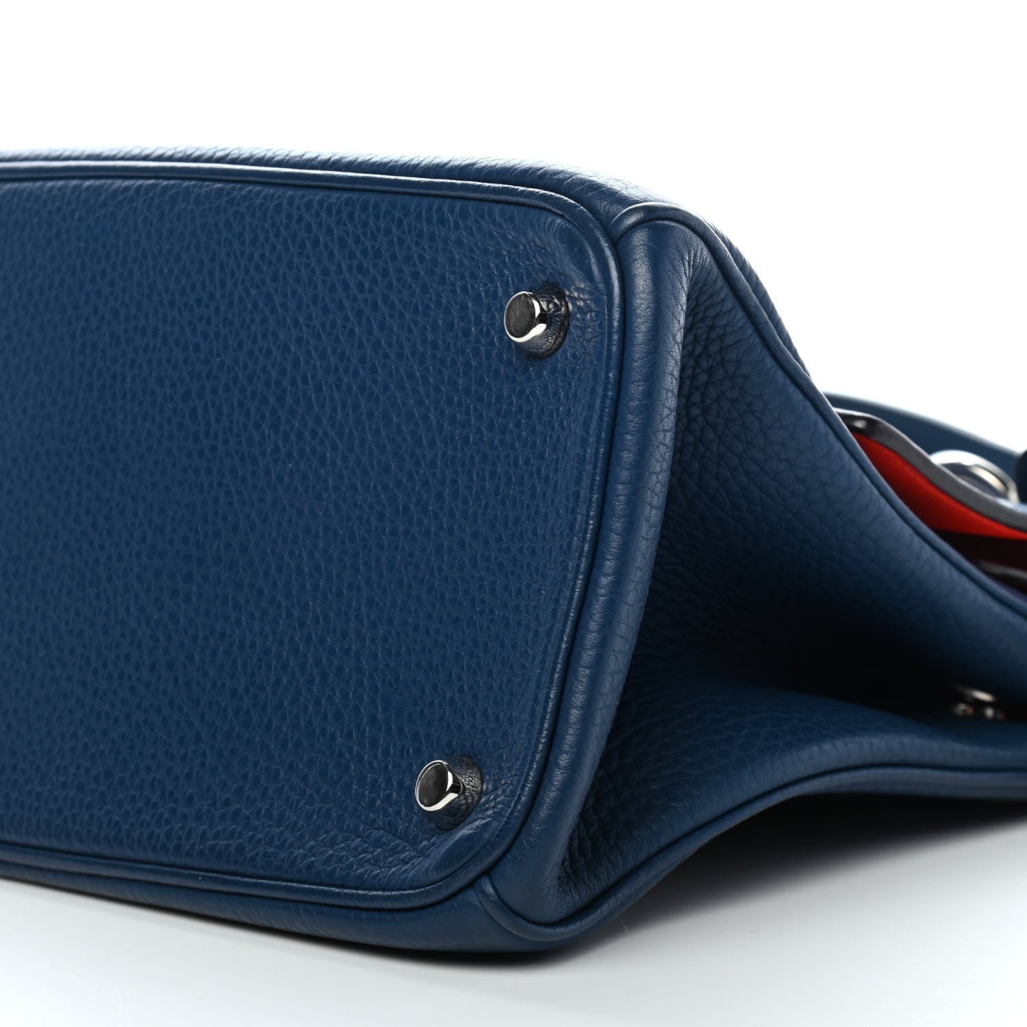 Christian Dior Bullcalf Medium Be Dior Flap Mineral Blue 11 of 11
