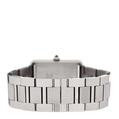 Cartier Stainless Steel 27mm Tank Solo Quartz Watch 3 of 5