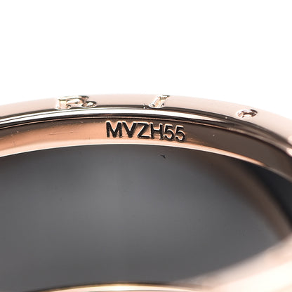 Bulgari 18K Rose Gold Black Ceramic B.Zero1 Four-Band Ring 72 13.5 4 of 7