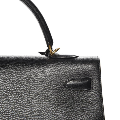 Hermes Ardennes Kelly Sellier 35 Black 32 of 33