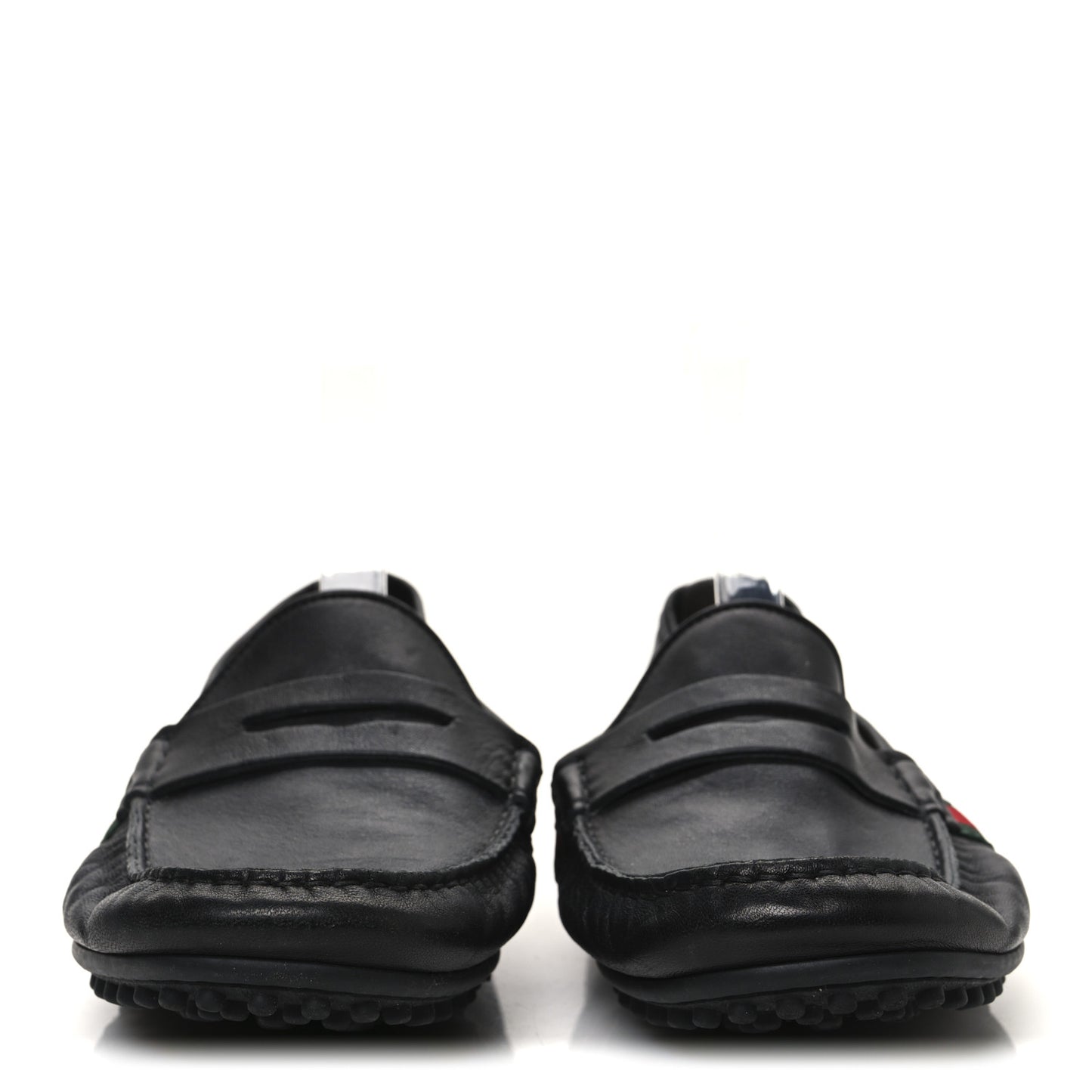 Nappa Web Mens Kanye Driver Loafers 8.5 Black