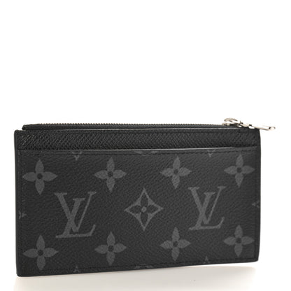 Louis Vuitton Taigarama Coin Card Holder Black 3 of 8