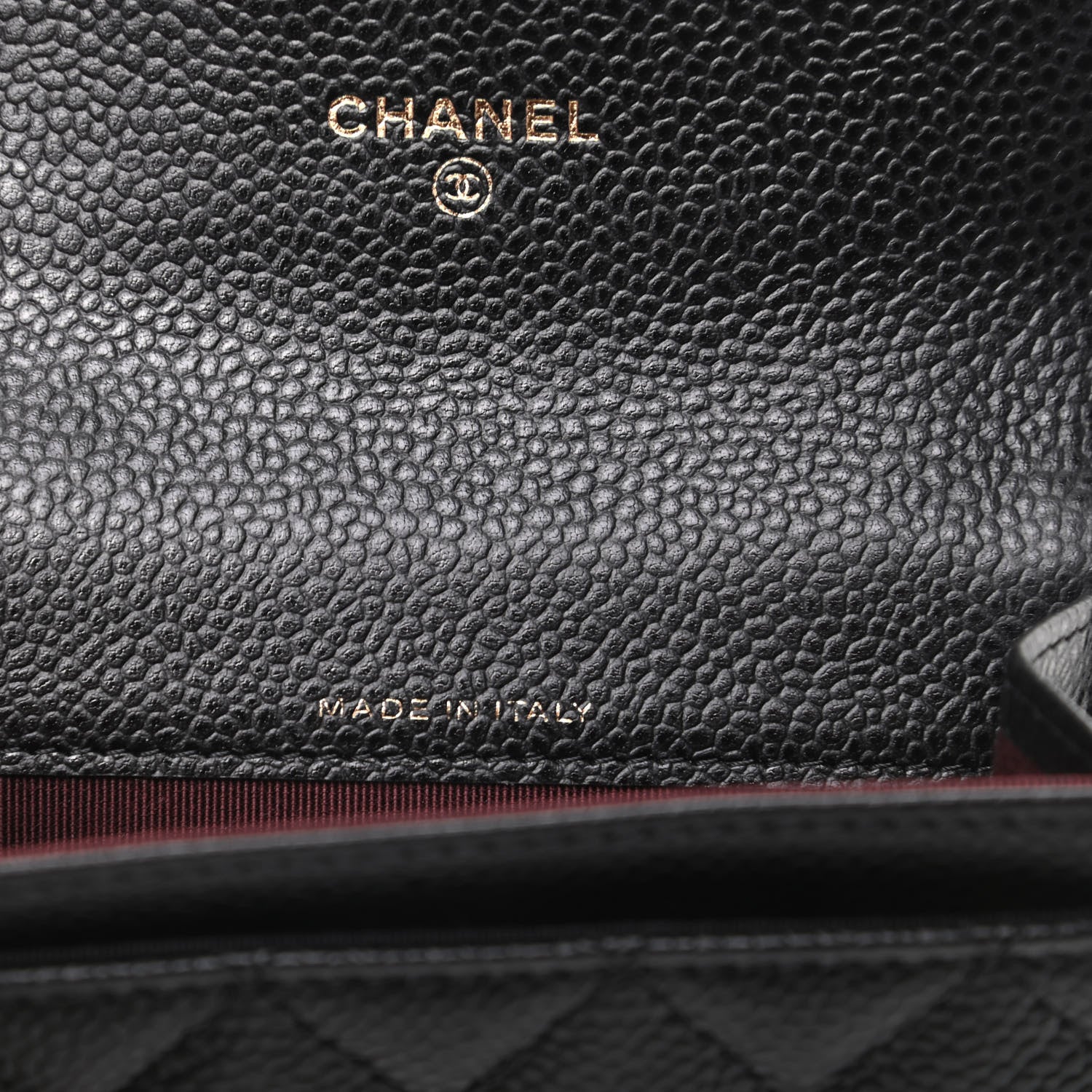 Chanel Caviar Quilted Flap Card Holder Black 7 of 9