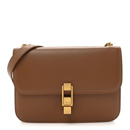 Saint Laurent Smooth Calfskin Carre Satchel Brick 1 of 12