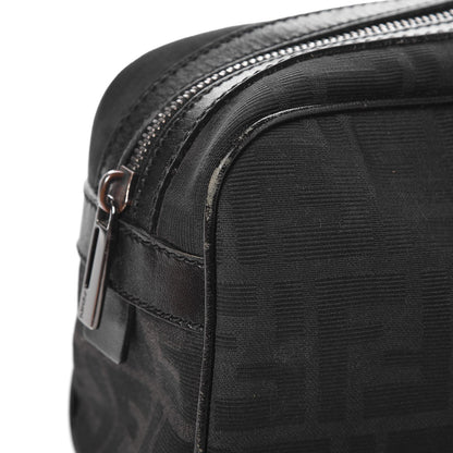 Fendi Zucca Zip Top Tote Black 9 of 11