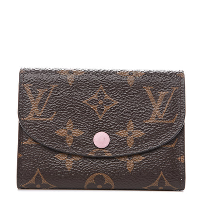 Louis Vuitton Monogram Rosalie Coin Purse Rose Ballerine 1 of 8