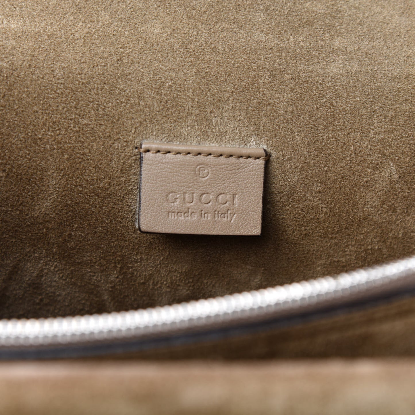 GG Supreme Monogram Medium Dionysus Shoulder Bag Taupe