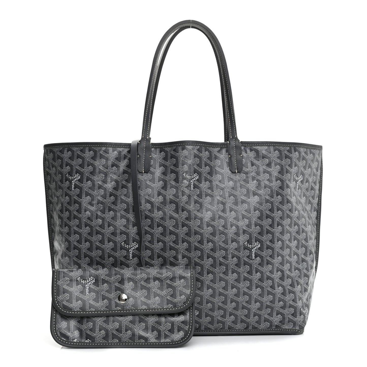 Goyardine Reversible Anjou PM Grey