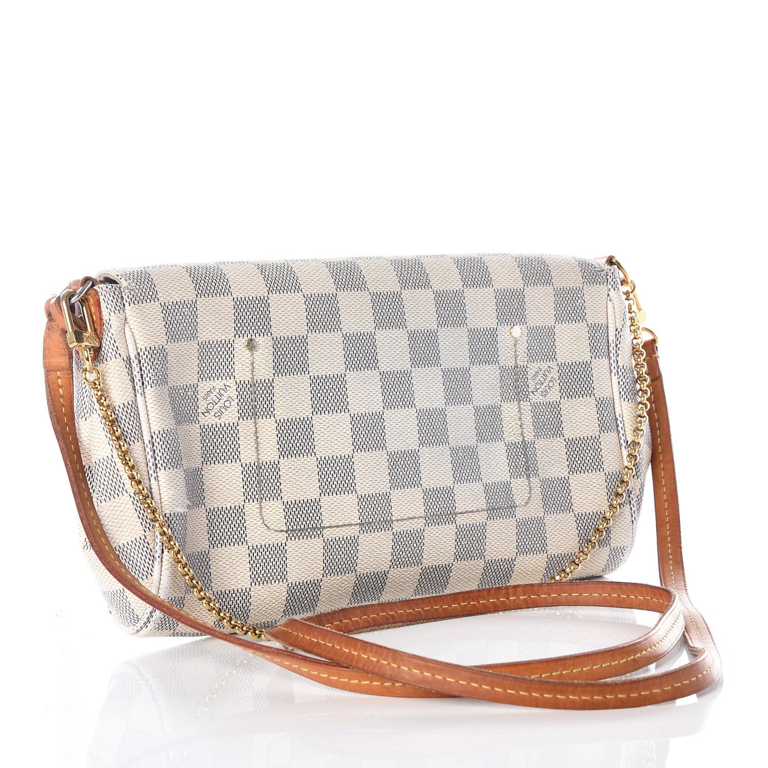 Louis Vuitton Damier Azur Favorite MM 2 of 11