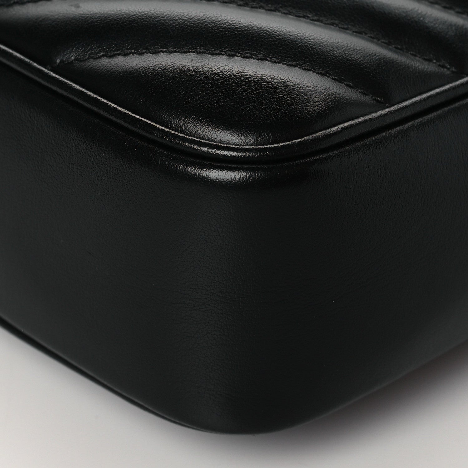 Saint Laurent Calfskin Matelasse Monogram Lou Camera Bag Black 10 of 10