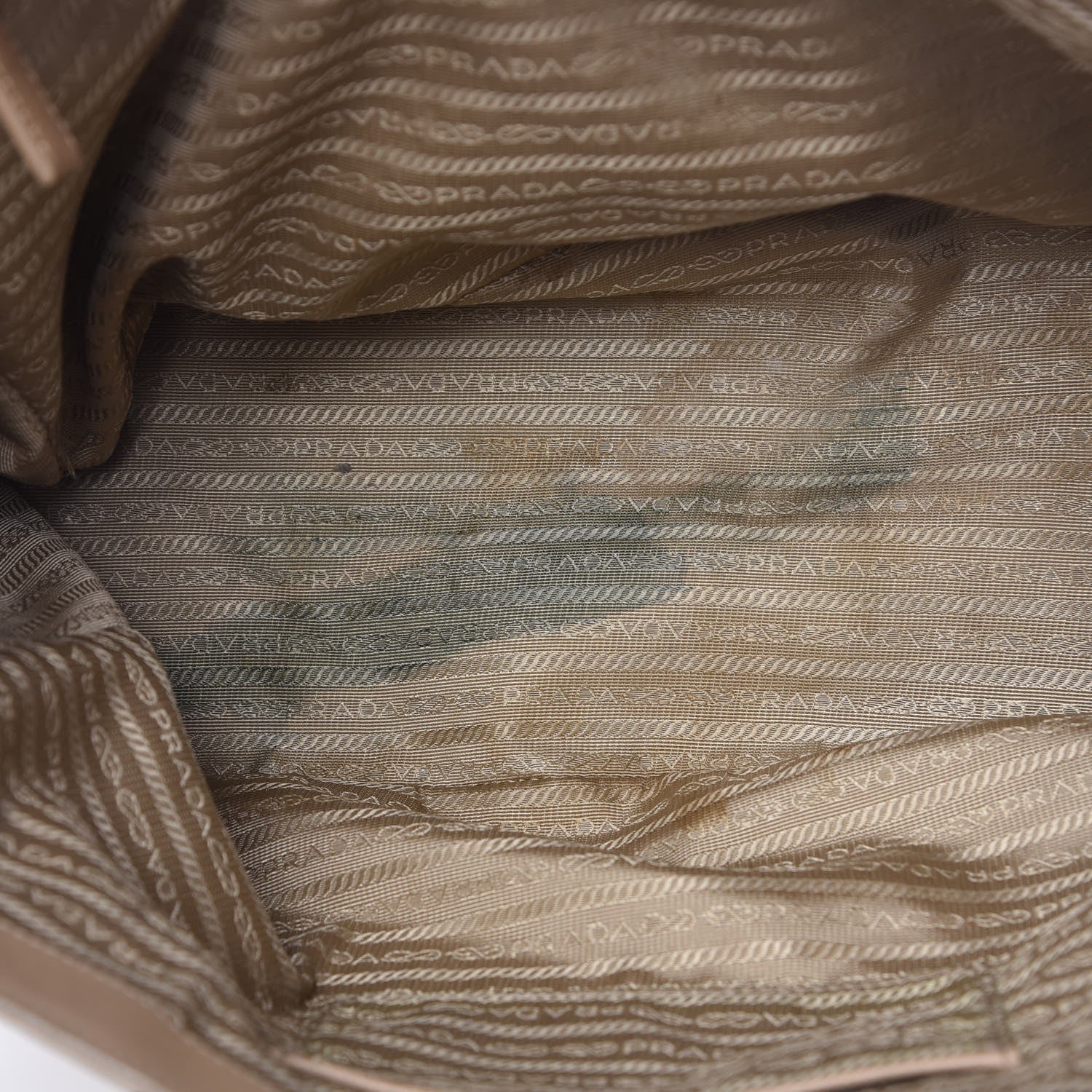 Prada Saffiano Lux Large Tote Cammeo 9 of 19