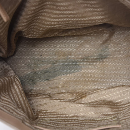 Prada Saffiano Lux Large Tote Cammeo 9 of 19