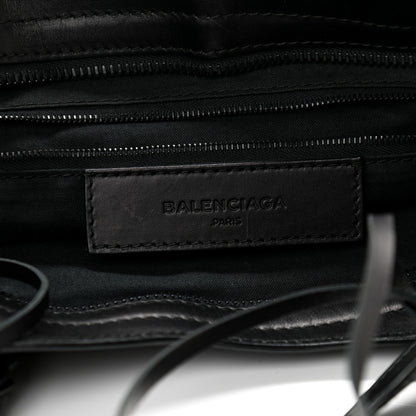 Balenciaga Patent Embossed Classic Hardware City Black 7 of 13