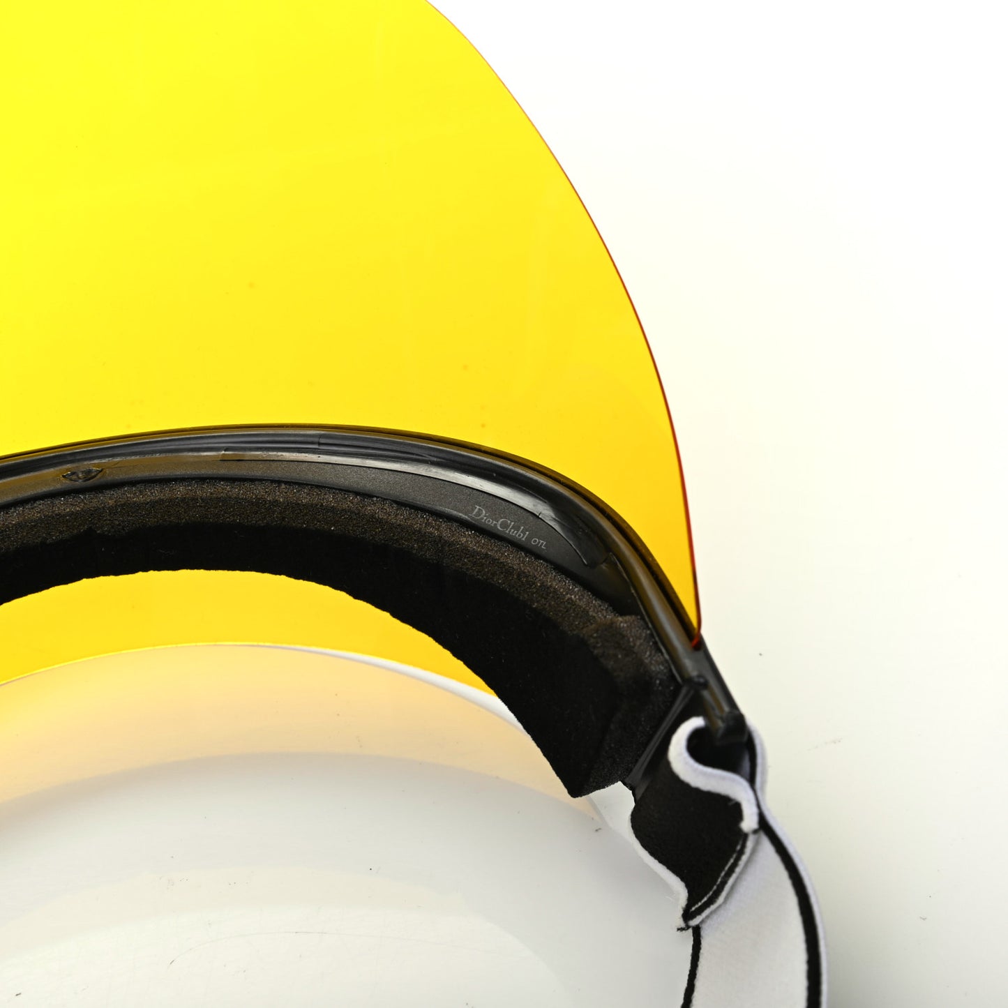 DiorClub1 Sun Visor Yellow