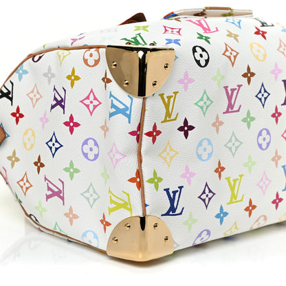 Louis Vuitton Monogram Multicolor Speedy 30 White 8 of 13