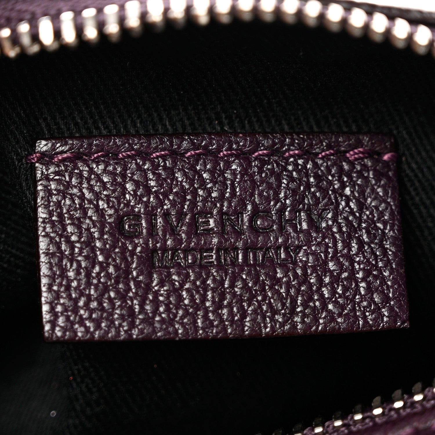 Givenchy Sugar Goatskin Pandora Wristlet Oxblood 6 of 7